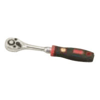 1/2 Inch Drive Quick Release Reversible Ratchet w Comfort Handle