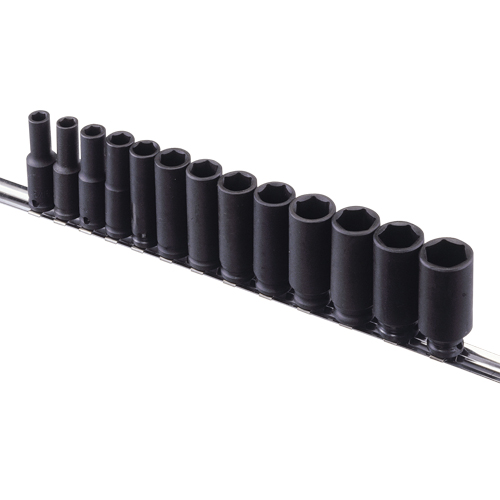 13PC 3/8" Dr. SAE Deep Impact Socket Set