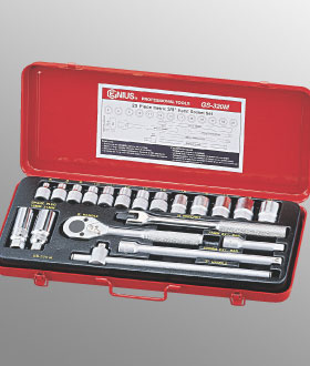 20PC 3/8" Dr. SAE Hand Socket Set