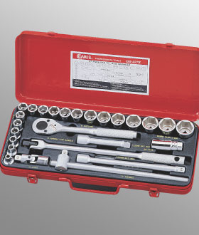 27PC 1/2" Dr. Metric Hand Socket Set