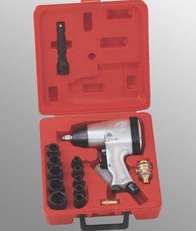 16PC 1/2" Dr. SAE Impact Wrench Set,230ft-lbs12 Nm
