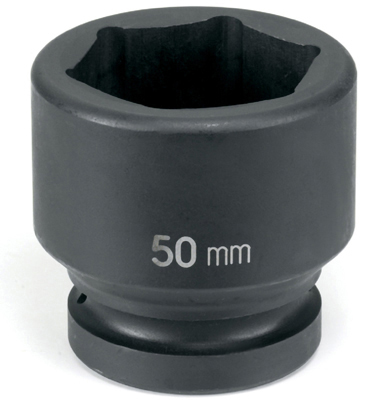 1-1/2" Drive x 42mm Standard 6pt Metric Impact Socket