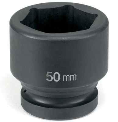 1-1/2" Drive x 80mm Standard 6pt Metric Impact Socket
