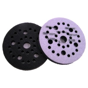 Clean Sanding Soft Interface Disc Pad, 5" x 1/2" x 3/4" Multihol