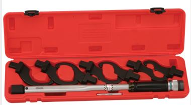 8 Piece Torque Handle(14x18) with Hook Heads, 40 ~ 210 Nm