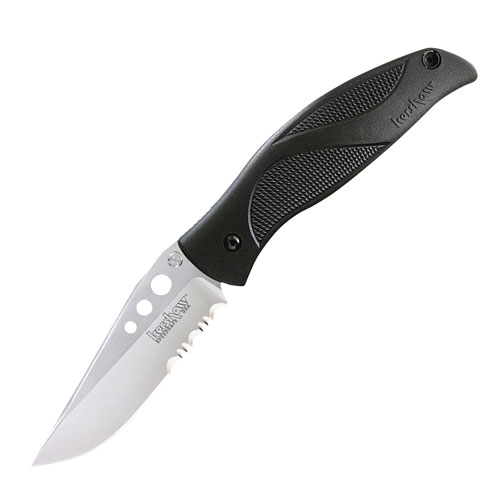 Ken Onion Serrated Blade Whirlwind Folding Knife