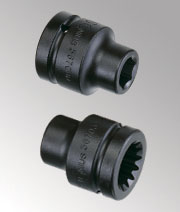 #5 Spline Drive 27mm Impact 6 Point Metric Socket