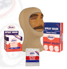 Standard Size Spray Mask with Display Box