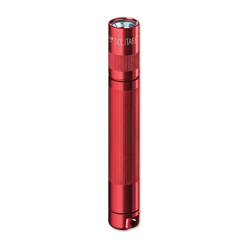 Mini- Mag AAA Solitaire Flashlight, Red