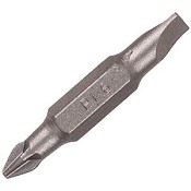 #3 Phillipshead/10-12 Slotted Extra-hard Double-ended Bit