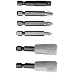 3-Piece Extra-Hard Double-Ended Screwdriver Bit Set