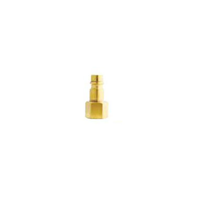 V-Style Hi-Flow Plug, Brass - 3/8" NPT Female