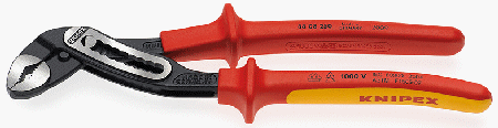 10" Alligator Water Pump Pliers, Insulated Comfort Grip