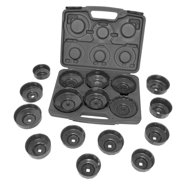 HD End Cap Wrench Set 17 Pc