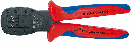 7-1/2" Crimping Pliers for Micro Plugs Parallel Crimping