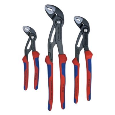 3 Piece Cobra Pliers Set