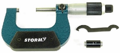 Swiss Style Micrometer 5-6in. Range, .0001in Graduation