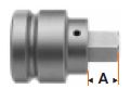 3/4" Square Drive Bit 1/2" Hex Size