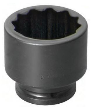 1-1/2" Drive SAE 3-7/8" Impact Shallow Socket