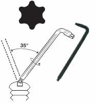 Ball Torx Wrench T-25