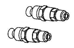 Oil Cooler Line Flusher Adapter