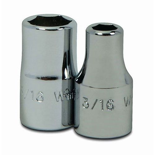 1/4" Drive 6-Point SAE 9/16" Shallow Socket