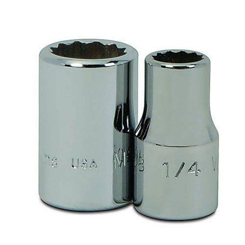 1/4" Drive 12-Point SAE 9/16" Shallow Socket