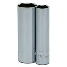 1/4" Drive 6-Point SAE 9/16" Deep Socket