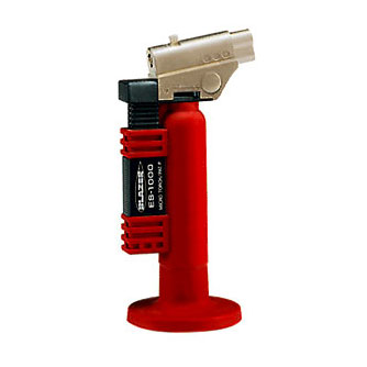 ES1000 Angled Head Micro Torch Red