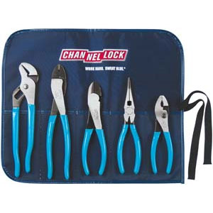 Technicians Pliers Set with Tool Roll 1