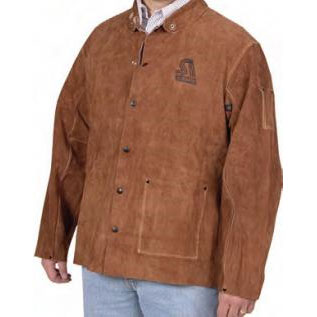 Weld-Cool Side Split Cowhide Leather Jacket Extra Large