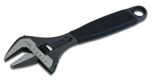 Big-Mouth Ergo Adjustable Wrench - Black - 6 Inch...