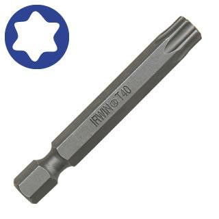Torx Power Bit 1/4 Inch Hex Shank with Groove T9