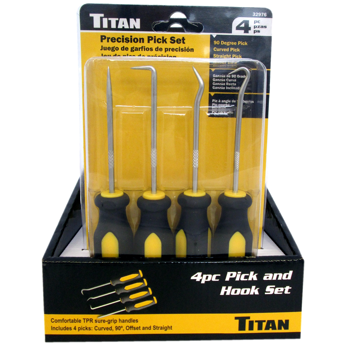 4 Pc. Pick and Hook Set 6pc