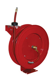 3/8" X 50' AIR/WATER HOSE REEL