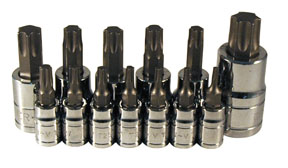 13PC TORX BIT SOCKET SET