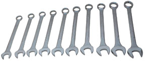 10PC LARGE SAE COMBO WRENCH SE