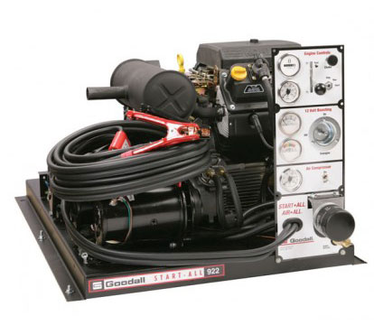 Start-All with Air Compressor 12/24 V 700/400 A 23 CFM