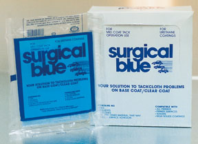 12/BX SURGICAL BLUE TACK RAGS