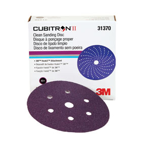 Cubitron™ II Clean Sanding Hookit™ Disc, 40 Grit, 6"