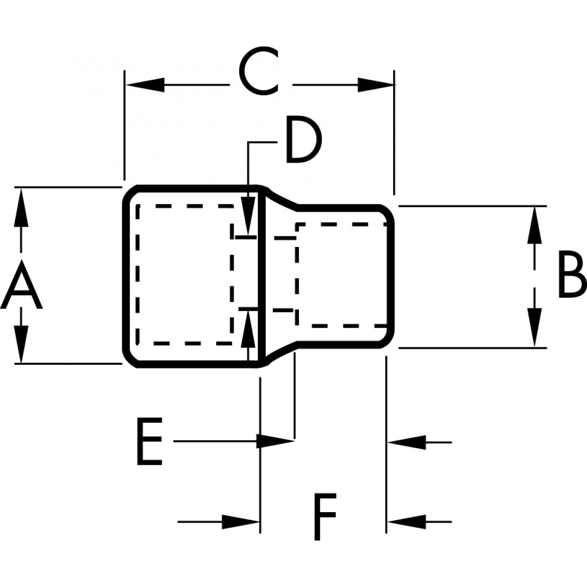 1/2" Drive 6 Point Standard Impact Metric Socket 30mm