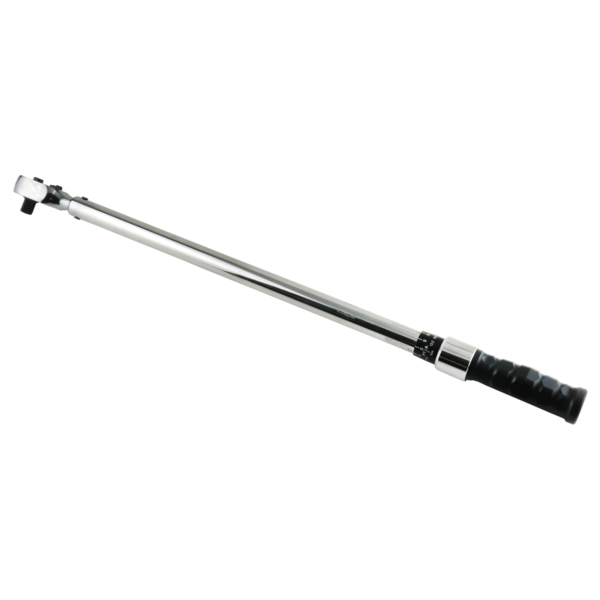 1/2" Drive Adjustable Ratcheting 24.5" Torque Wrench, 30-250 ft/