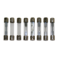 3 THRU 30 AMP AGC GLASS FUSE KIT 8 PCS