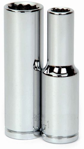 1/2" Drive 12-Point Metric 10 mm Deep Socket