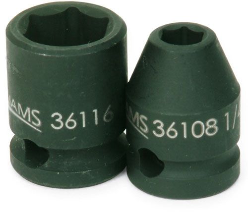 7/16 Shallow 6 Point Impact Socket 3/8 Drive