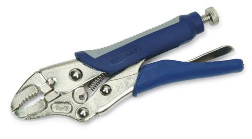 7" Curved Jaw Locking Pliers with Comfort Grip Handles