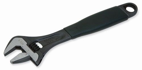 8" SAE Ergo™ Adjustable Industrial Black Finish Wrench with Ergo
