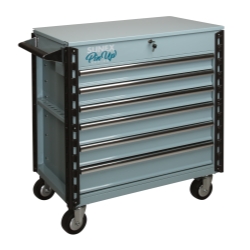 FULL DRAWER SERVICE CART-PIN UP GIRL ELEANOR