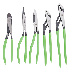 5-PC ANGLED PLIERS PLUS GROOVE JOINT PLIERS SET