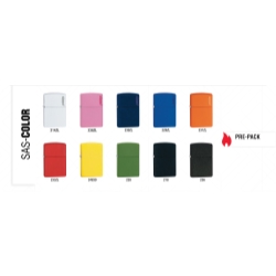 Zippo 10-Piece Lighter Assort Solid